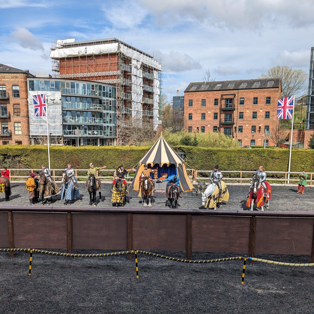 Florence Symington (@florence_sym) on Twitter photo Another belting Easter jousting tournament <a href="/Royal_Armouries/">Royal Armouries</a> and the sun has shined upon us! Another belting Easter jousting tournament <a href="/Royal_Armouries/">Royal Armouries</a> and the sun has shined upon us!