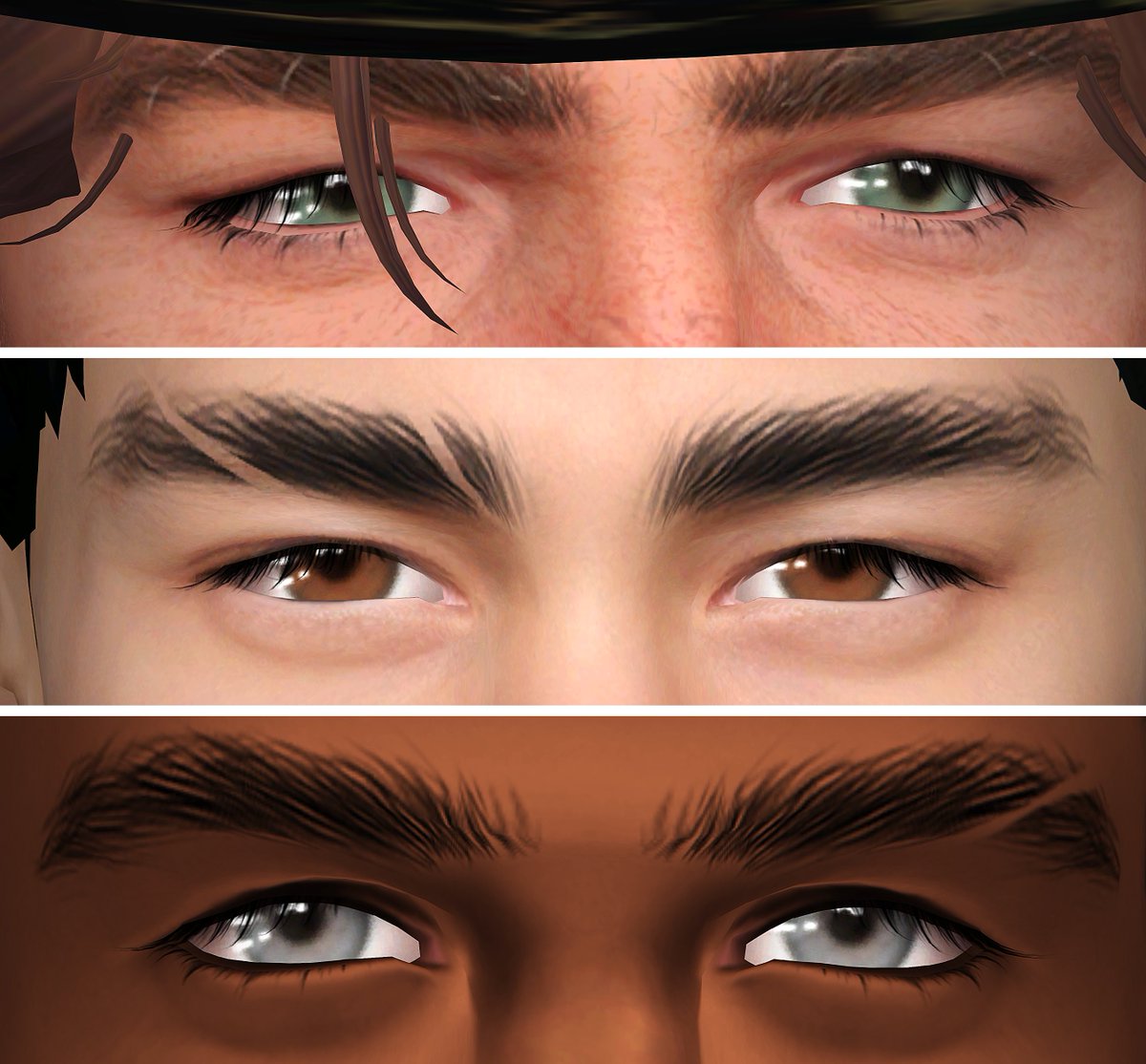 I've made some lovely new eyes which I'd say are suitable for Maxis and Alpha sims. Download them here: 🎁golyhawhaw.com/post/638249078… #TS4 #TS4CC #TheSims4