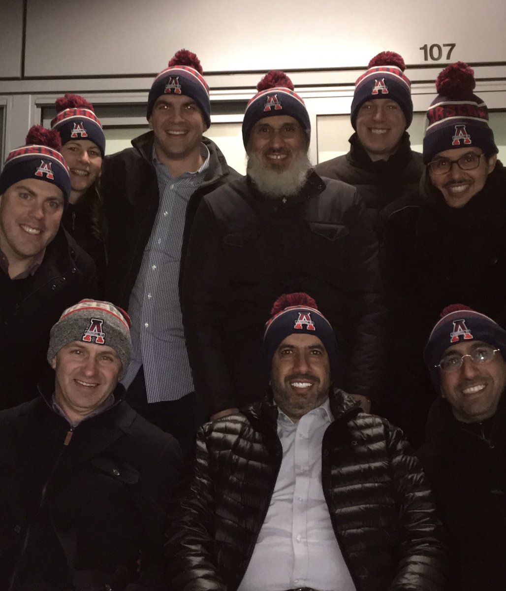 kbjagger's tweet photo. Taking in an #Arsenal game with my wife and Waleed Al Bader and the team from #Kuwait’s PIC in 2017. Was fortunate to work with him, albeit briefly as he moved on to tackle the Al-Zour Refinery mega project https://t.co/y22aRxfRx4