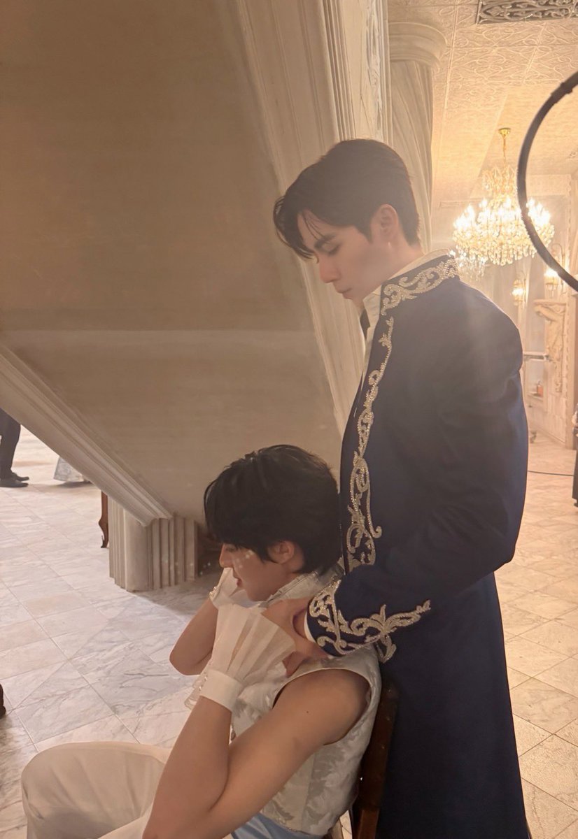 jimmy_jimmoi's tweet photo. ตาวิเศษเห็นนะ ให้กำลังใจกันเสมอเลยน้าคู่นี้ 
Pilot The Next Prince
#ข้ามฟ้าเคียงเธอ2024 https://t.co/AoxVTISMhz