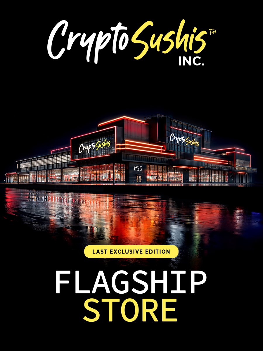 Last exclusive edition of CryptoSushis on NiftyGateway 🔥
👉 niftygateway.com/collections/cr…
—-
#nft #nftart #NFTCollection