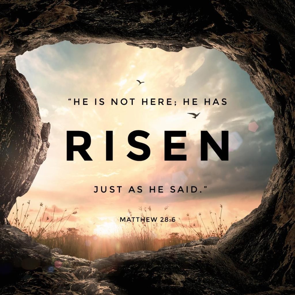 Happy Easter! Let us not forget the REAL REASON for today! Christ is Risen! He is Risen Indeed!