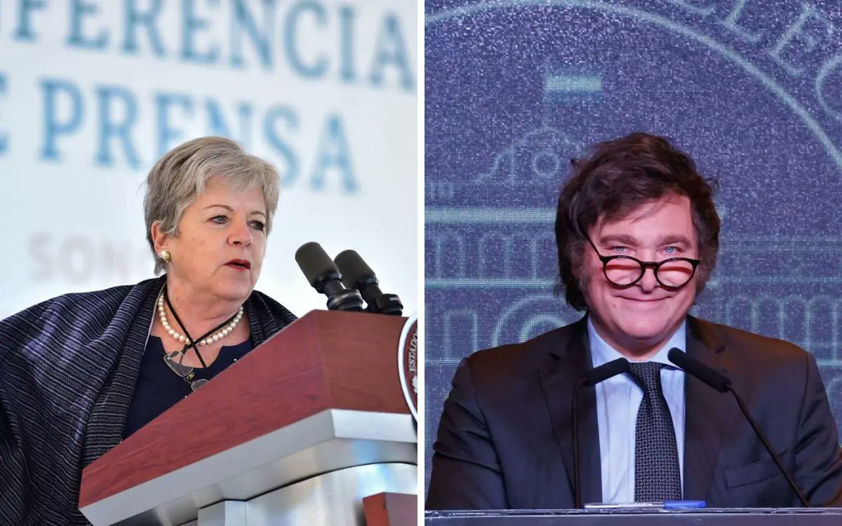 cevejaravelasco's tweet photo. ¡ @AliciaBarcenas la Canciller mexicana, quiso jugar a la #eficiente para agradar al #Tirano ajá!. Que complicó en vez de resolver o suavizar la tremenda bronca con el presidente @JMilei. ¡Una #PapaCaliente, que comercialmente afectaría más a México que a la Argentina ajá!... https://t.co/g84Gzth84j