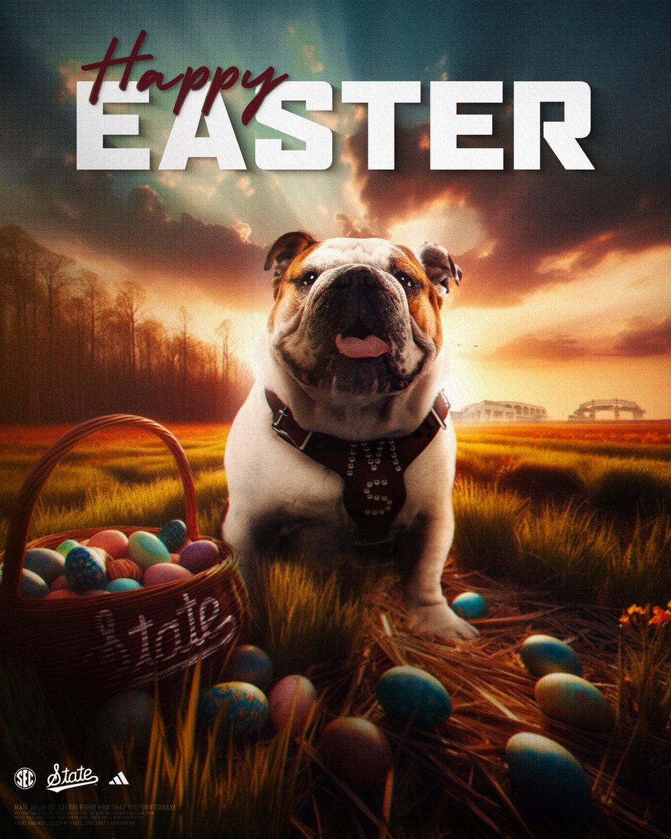 Happy Easter from our faMily to yours! 

#HailState🐶