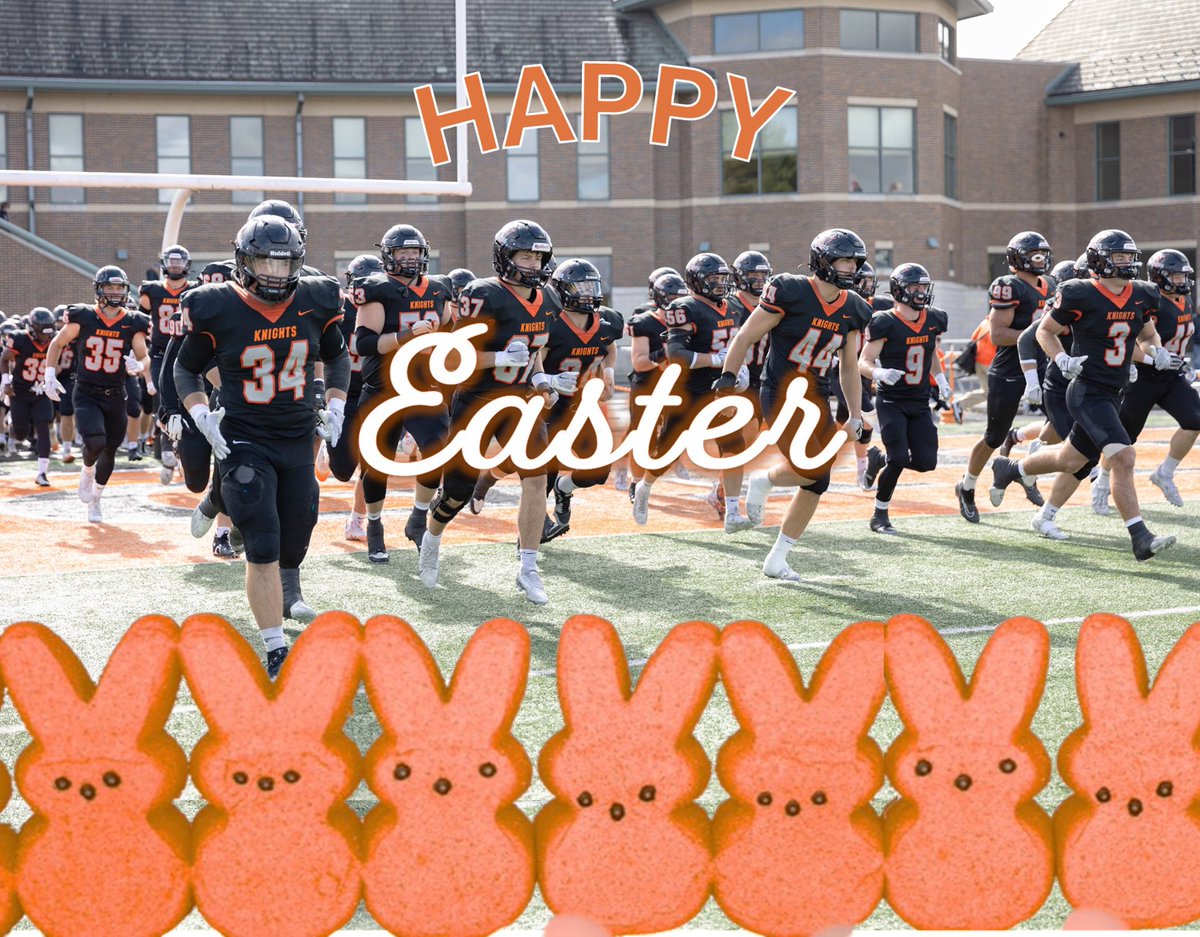 WartburgFB's tweet photo. Happy Easter from Wartburg football! #HeIsRisen https://t.co/Ksy5KAlko2