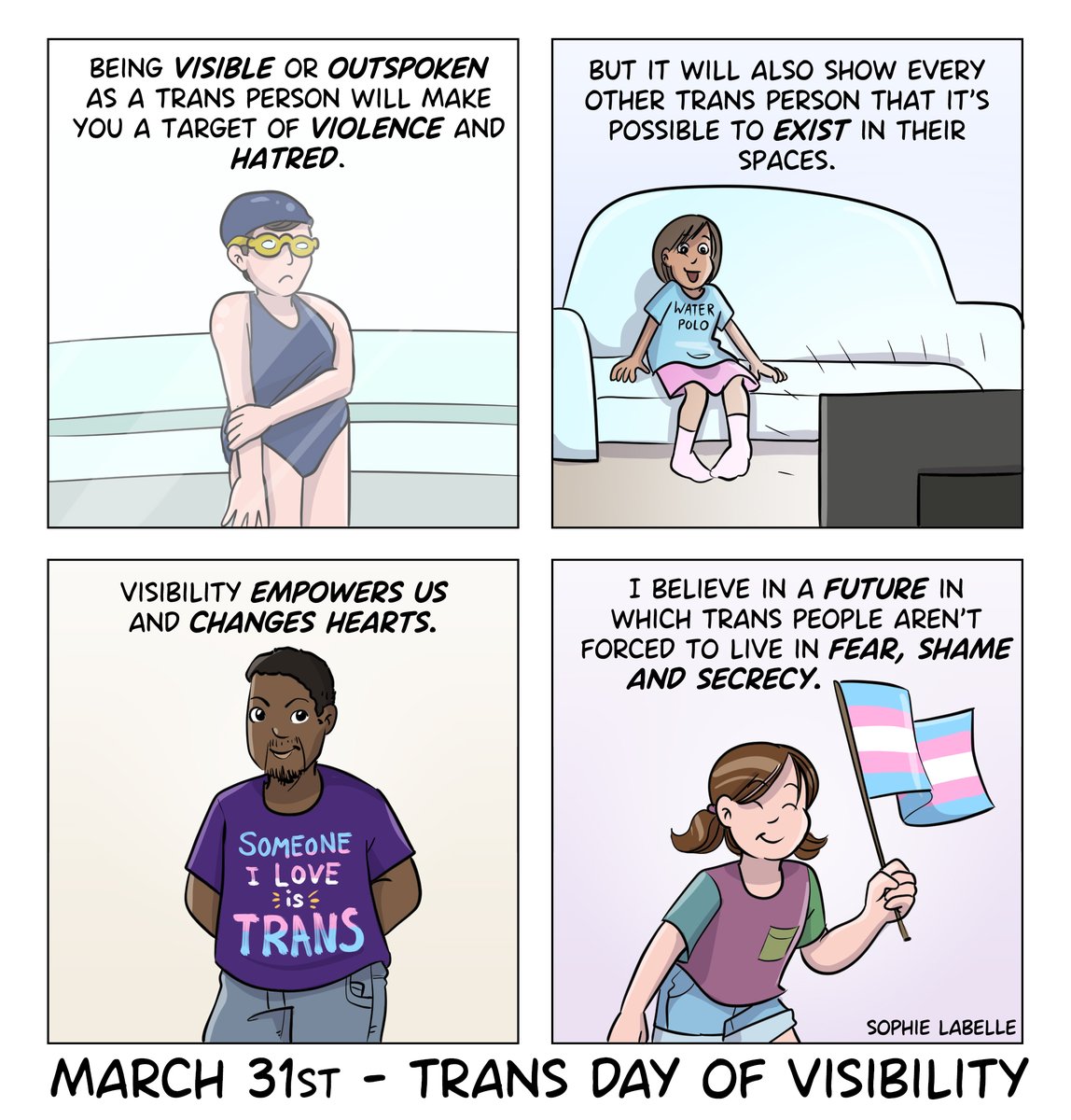 Trans Day of Visibility is today!