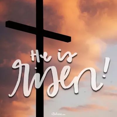 He is Risen!!
Happy Easter! ✝️