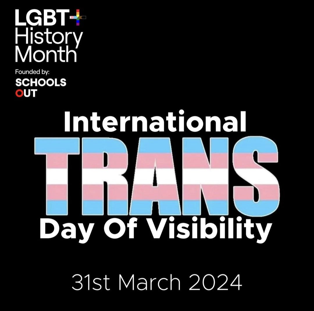 #TDOV was founded in 2009 by US-based transgender activist Rachel Crandall,  the Executive Director of Transgender Michigan to celebrate the successes achieved by trans people.  

#TDOV2024
#LGBTplusHM
#Usualise
#Lgbtqia