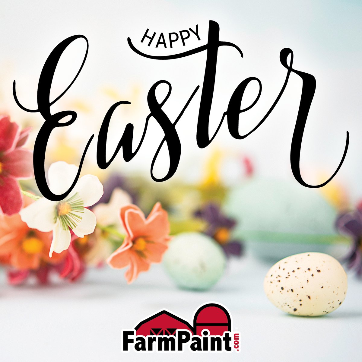 FarmPaint's tweet image. Wishing you a very happy Easter! 🐰🥚 #Easter #Spring
