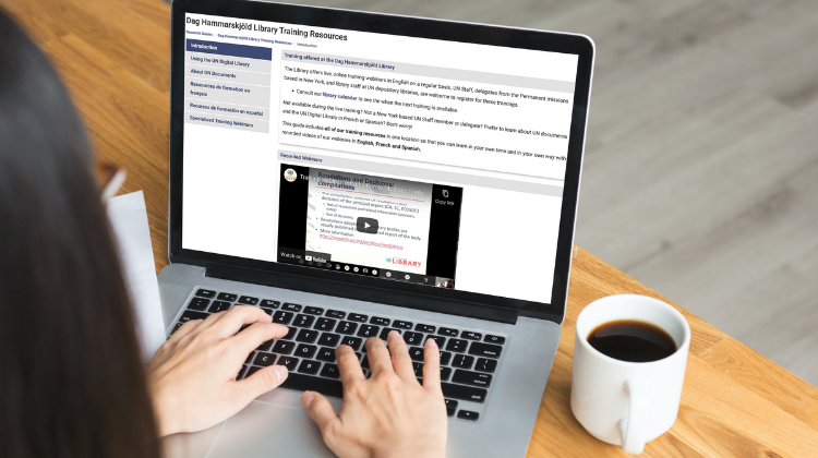 The #UNLibrary offers on-demand training videos that allow you to learn independently, including a playlist for UN Documents trainings. The recorded videos include our webinars in English, French & Spanish: research.un.org/training