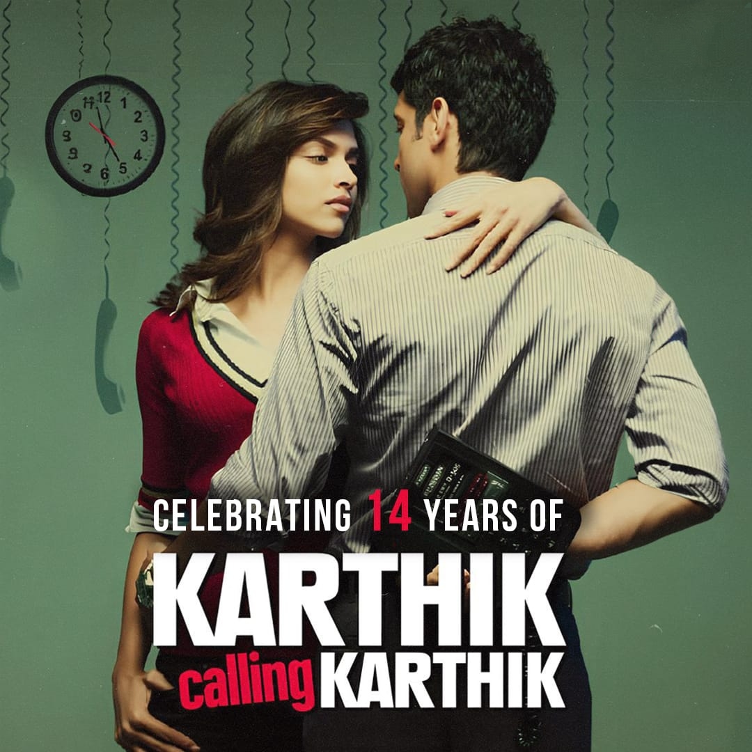 Hey Ya! It’s time to celebrate #14YearsofKarthikCallingKarthik

#FarhanAkhtar | #DeepikaPadukone | #RamKapoor | #ShefaliShah | #VivanBhathena | #VijayLalwani | #RiteshSidhwani | #ShankarEhsaanLoy | #KassimJagmagia | #VishalRamchandani | #ManojChouhan | #ExcelEntertainment