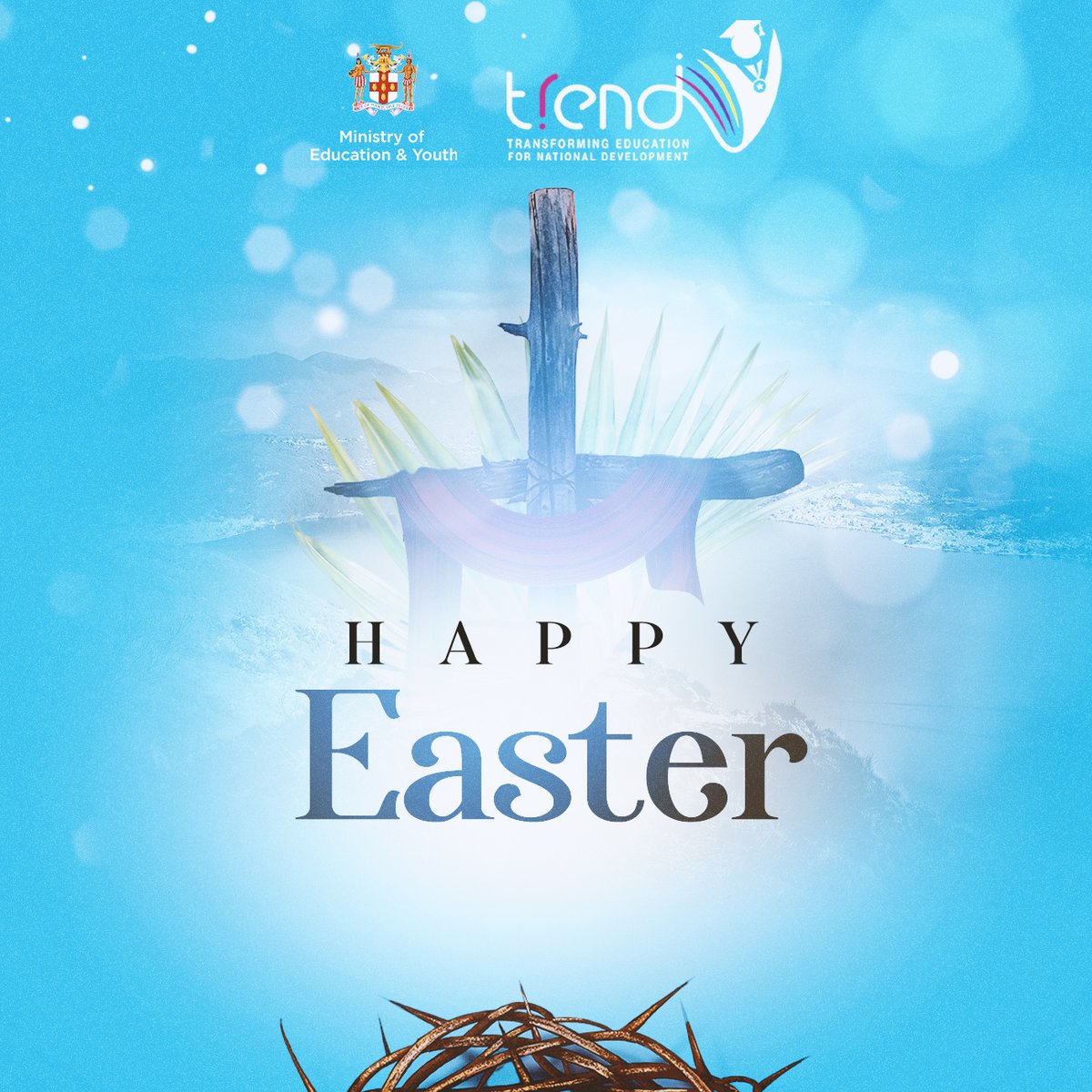 Let us celebrate new beginnings and cherish precious moments with loved ones. The Ministry of Education and Youth is wishing you a wonderful Easter filled with blessings and happiness. #TREND #TRENDEduJa #Easter