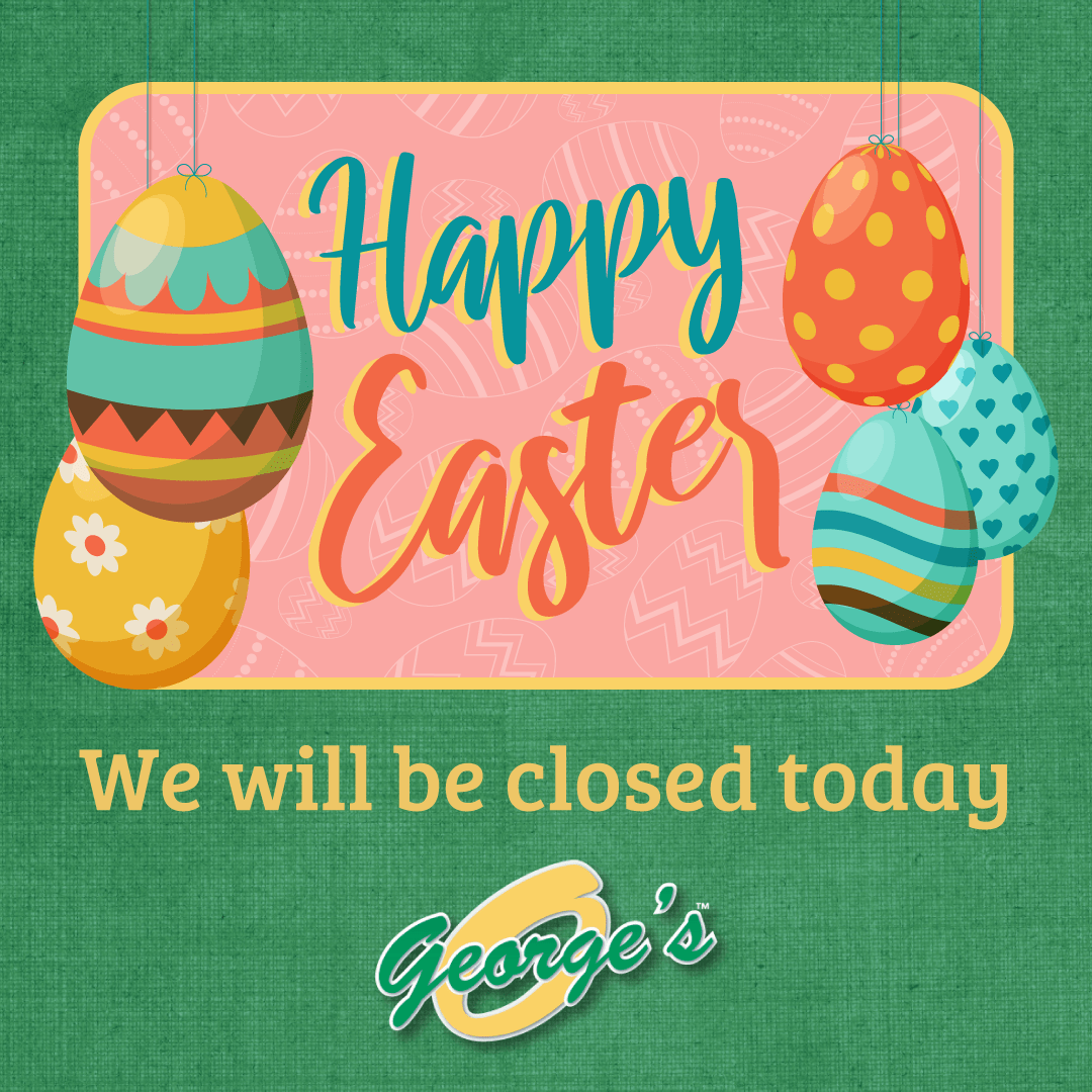 GeorgesWaco's tweet photo. Happy Easter, George’s family! We will be closed today, but we can’t wait to see y’all tomorrow!
#GeorgesWaco #WacoTx #WacoRestaurant https://t.co/mFB0KFrxmV