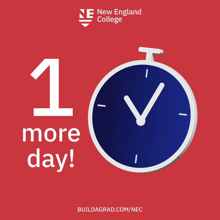 📣 ATTENTION GRADUATING SENIORS - TODAY IS THE LAST DAY! You MUST order your regalia today to participate in this year's graduation ceremony! Go to buildagrad.com/nec. #NewEngCollege #NEC2024