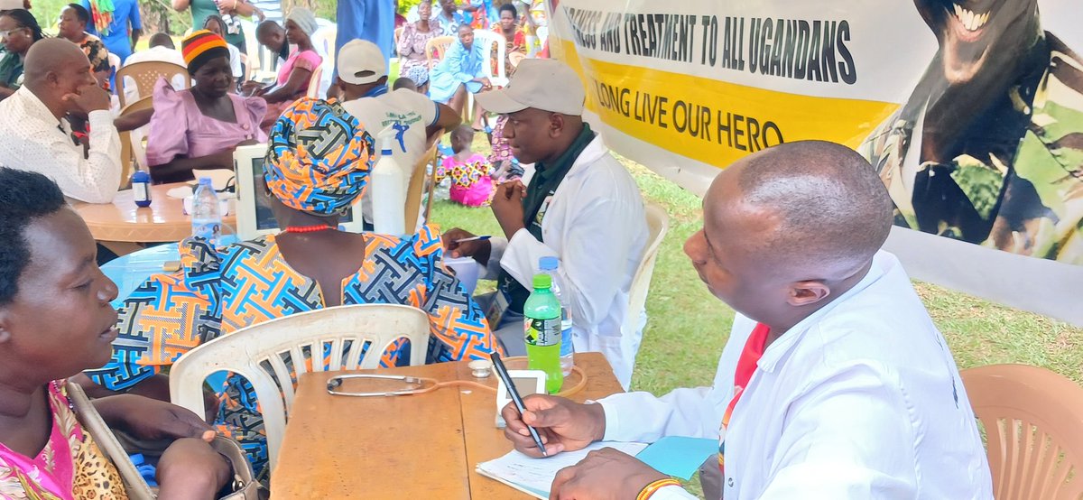 The beauty of life is not how happy you are. The beauty  of life is how many people are happy because of you and your contribution to their lives. #PLUMedicalTeam spent its Easter holidays  extending  free medical services to people in Luuka. @mkainerugaba @MichealMawanda1