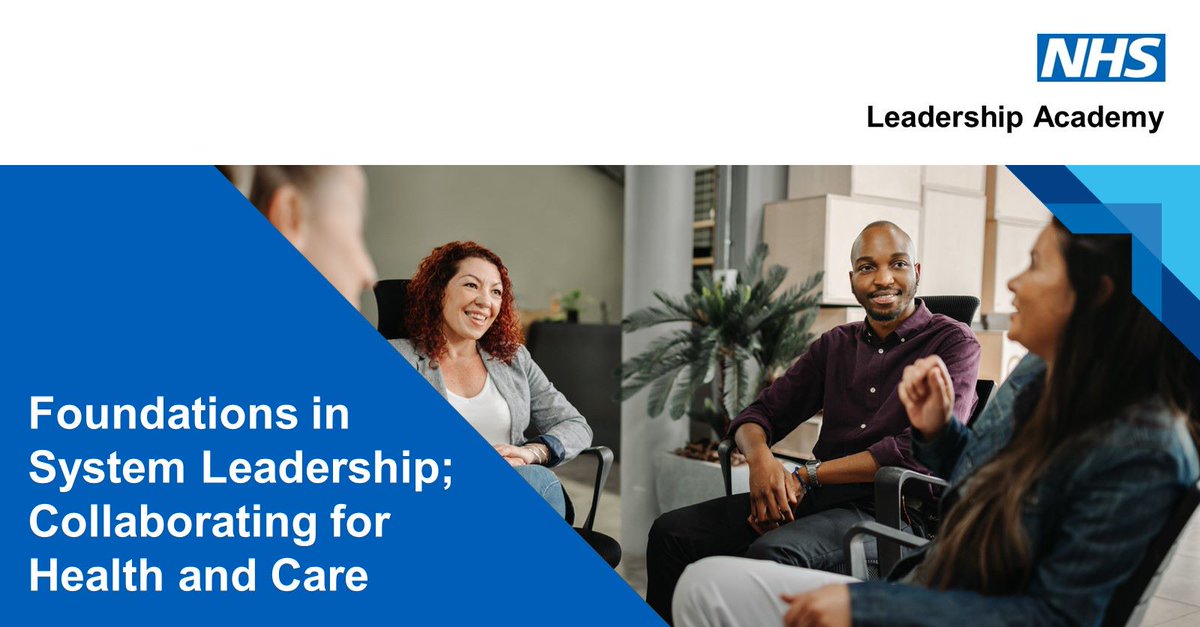 NHSLeadership's tweet photo. 98% of participants would recommend this programme to others.
Our FREE course is designed for healthcare staff looking to improve their collaboration across organisational boundaries. Click here to enrol: https://t.co/3fCqH69h4B #IntegratedCareSystems https://t.co/CQtzVHc4gu