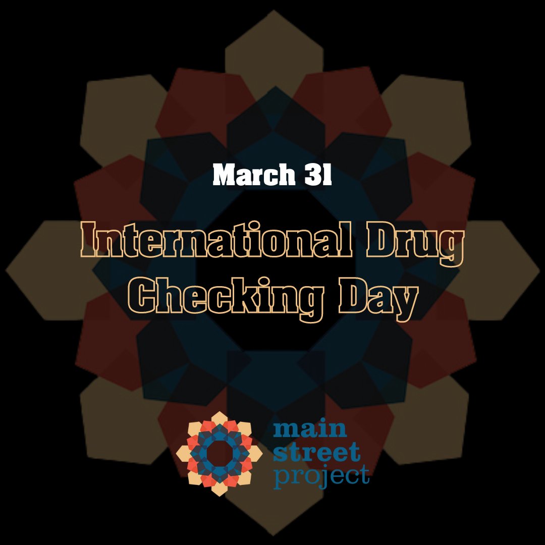 March 31 is International Drug Checking Day. This is a day to come together and raise awareness about the harm reduction services offered in our communities, including drug checking. #MSPBuildingStability #Winnipeg #Manitoba #HarmReduction #TestYourDrugs