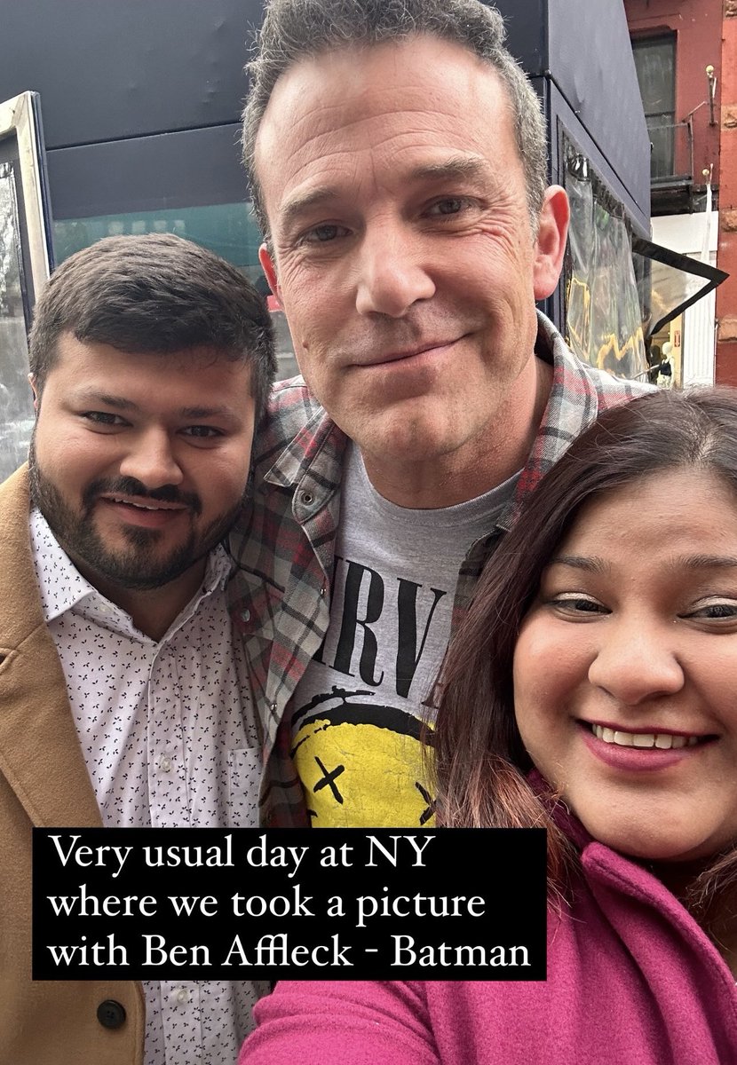 Ben Affleck in NYC with fans(30/March/2024).