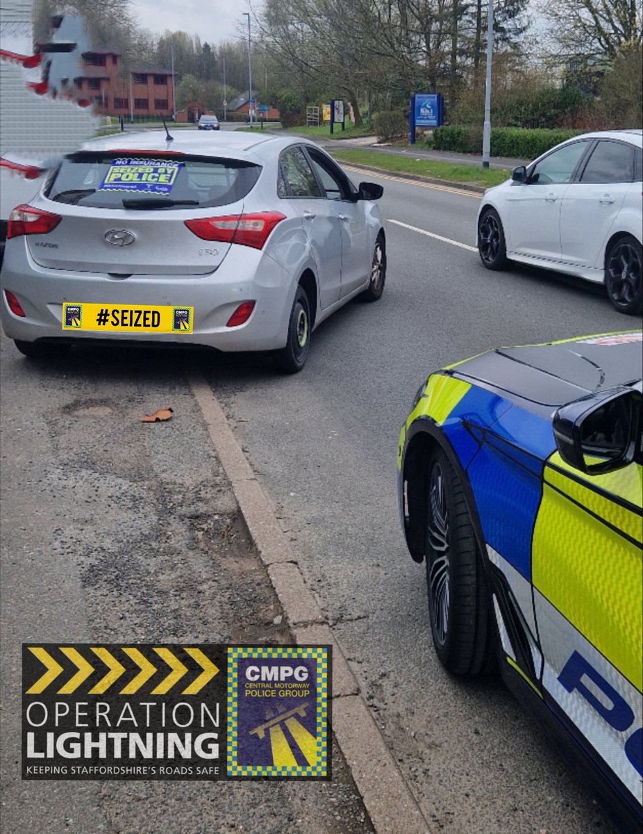 This vehicle was being driven around Festival Park @stokenorthLPT by a disqualified driver❗️ It has now been taken off him and he awaits a day in court. #seized @DriveInsured #OpLightning C-Unit