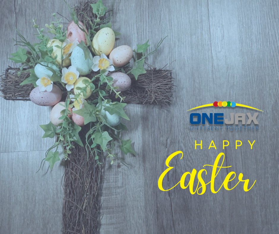 OneJax's tweet photo. π£Happy Easter from OneJax! π·As we celebrate this day of renewal & hope, let us remember the importance of building a strong community where we continue to promote respect & understanding among people of all faiths, races, cultures, & identities. #DifferentTogether #OneJax π°π https://t.co/4JZJghGIP5