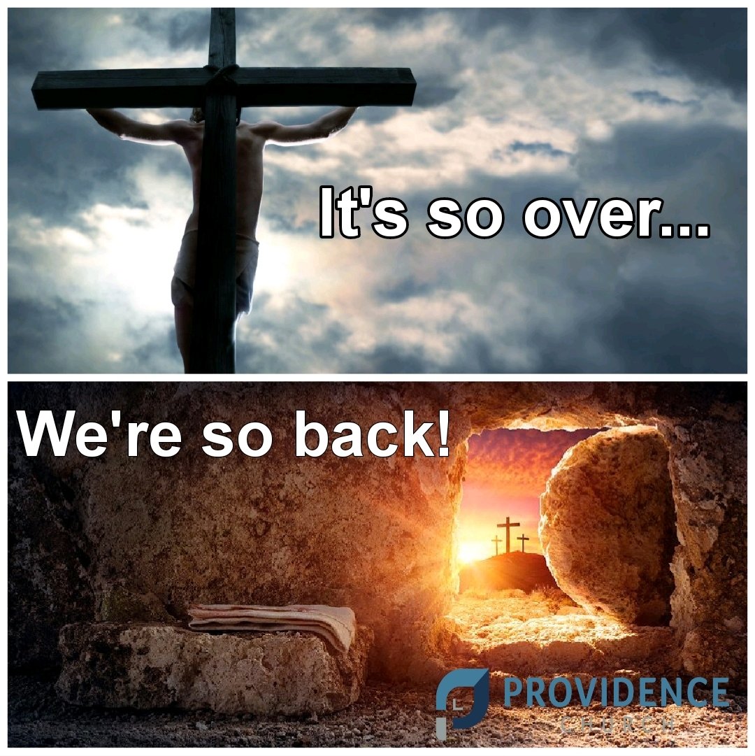 ProvidenceEPC's tweet photo. #HeIsRisen https://t.co/wds8rAC8FE
