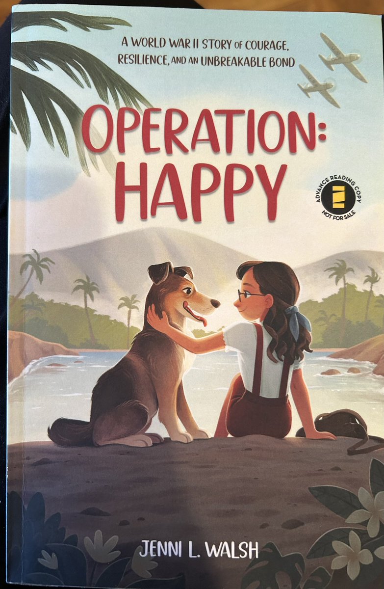 Operation: Happy @jennilwalsh features a unique HF POV- daughter of military at Pearl Harbor. She’s gifted Happy, a retired military dog, who aims to care for his humans. When the family is relocated after the bombing, w/o dad, how will they keep things together? #BookAllies