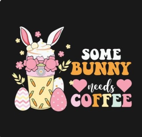 Your_Coffee_Fix's tweet photo. Happy Easter, Bunnies❗️☕️#SipSip 🐰#eastercoffee #coffeeanytime https://t.co/1g1P4gMqXw