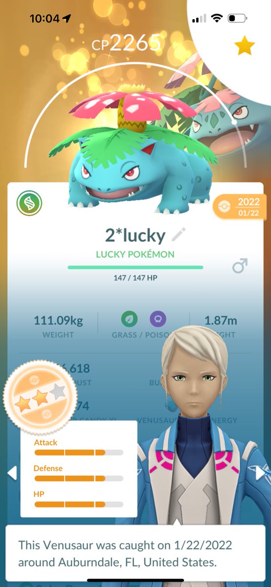 josephcup18's tweet photo. Show me all your two star lucky 🍀 #2Star #Lucky #PokémonGo https://t.co/KzTZ8BNxzA