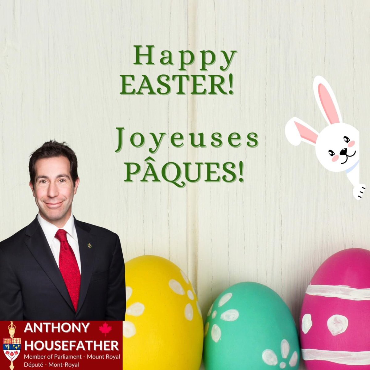 Happy Easter!! Joyeuses Pacques!