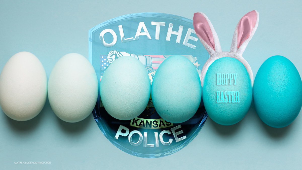 #HappyEaster from the Men and Women of the Olathe Police Department