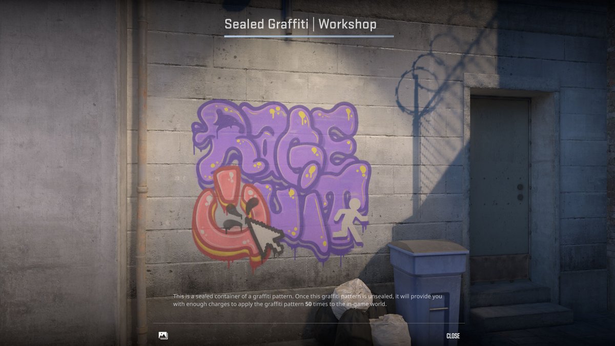 Spray | Rage Quit  
CS2 submissions especially 4 <a href="/CounterStrike/">CS2</a> w/@KIOworkshop

If you want to troll them a little bit, you can show them the way!

link - steamcommunity.com/sharedfiles/fi…
