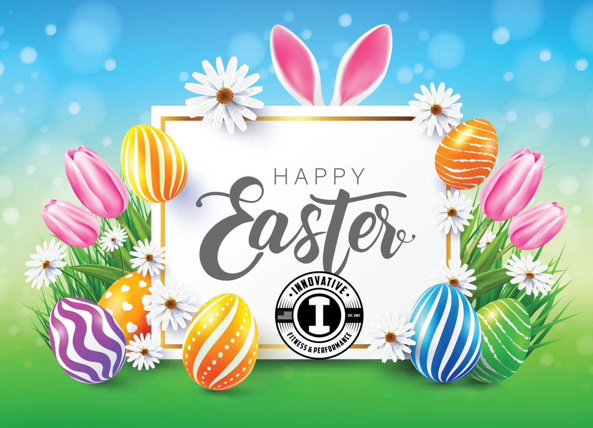 🐣Happy Easter Sunday Innofit Fam💪🔥💪🔥⁣
.⁣
.⁣
.⁣
.⁣
.⁣
#springtime #sunnyday☀️ #hellospring #easter #easterbunny #easterweekend #happyeaster #eastersunday #innofit #innofitfam