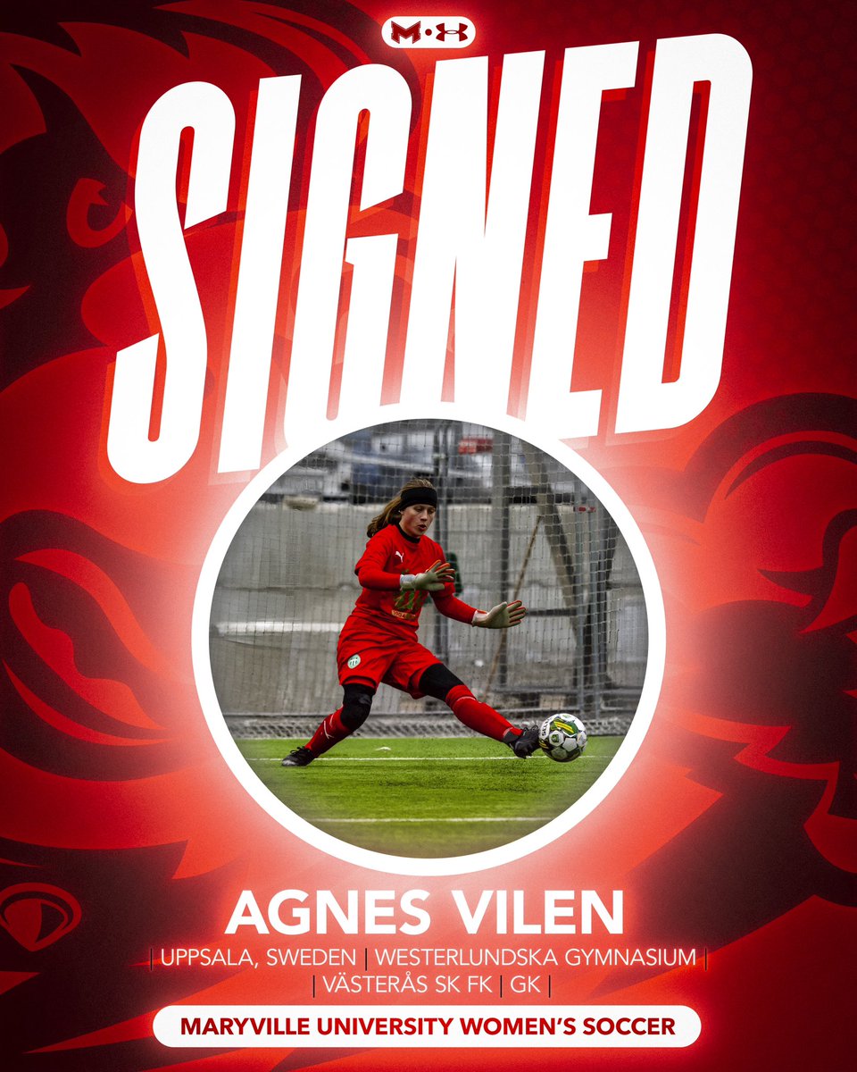 Today MUW⚽️ would like to welcome another recruit in our 2024 class as GK Agnes Vilen will be joining us this fall from 🇸🇪…welcome, and look forward to having you join our ⚽️ family👏!!