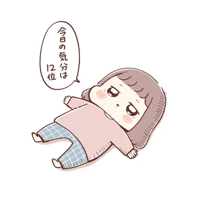 星座占いを見逃した日のはーちゃん 