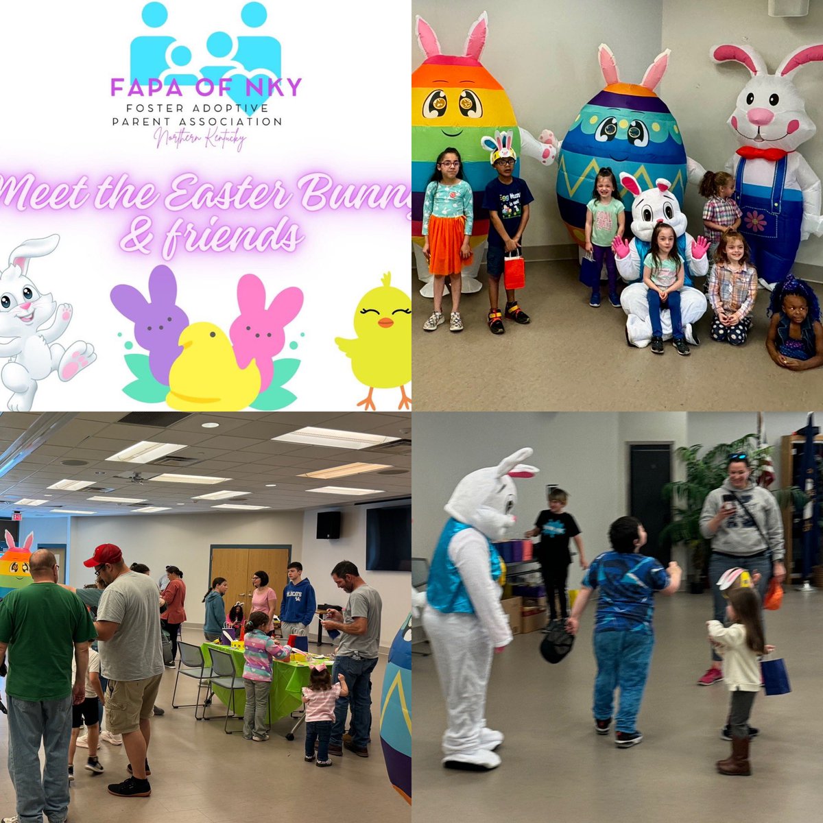 FAPAofNKY's tweet photo. Fun with The Easter Bunny &amp; Friends https://t.co/rGYzFgFyUZ