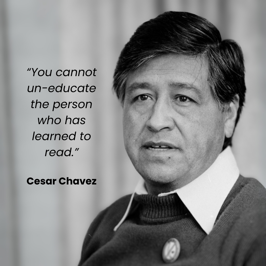 Today we celebrate the birthday of Cesar Chavez, a champion for farm workers' rights and social justice. His legacy continues to inspire us to fight for a more equitable world and honor the rights of workers to organize. #CesarChavezDay