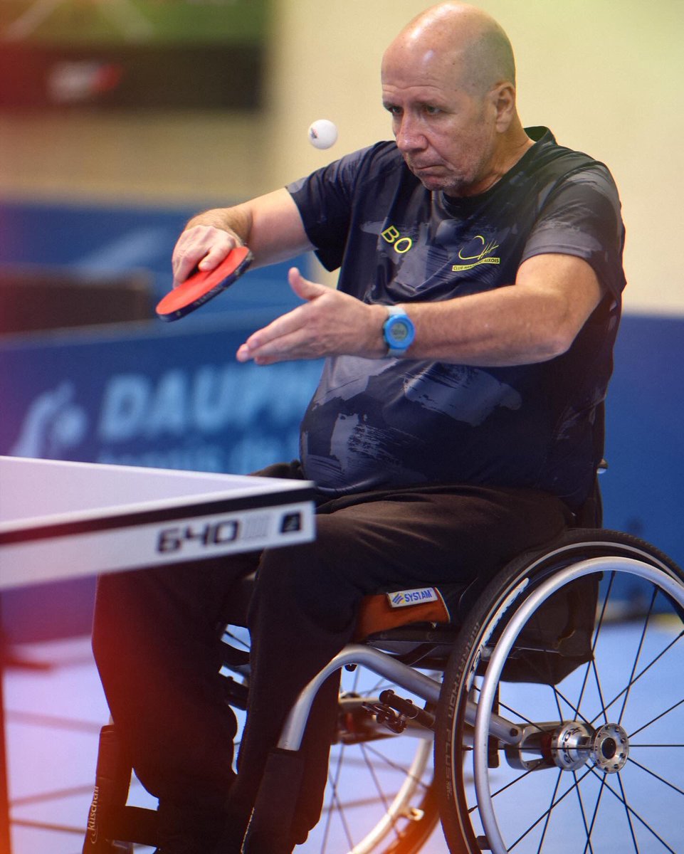 [Evénement] : En direct des finales des championnats de France de tennis de table 🏓   #handisport à #orléans ! #spectacle 
Photo © Nguyen Tuan  @FFHandisport @energiedusport
#DLDAvril