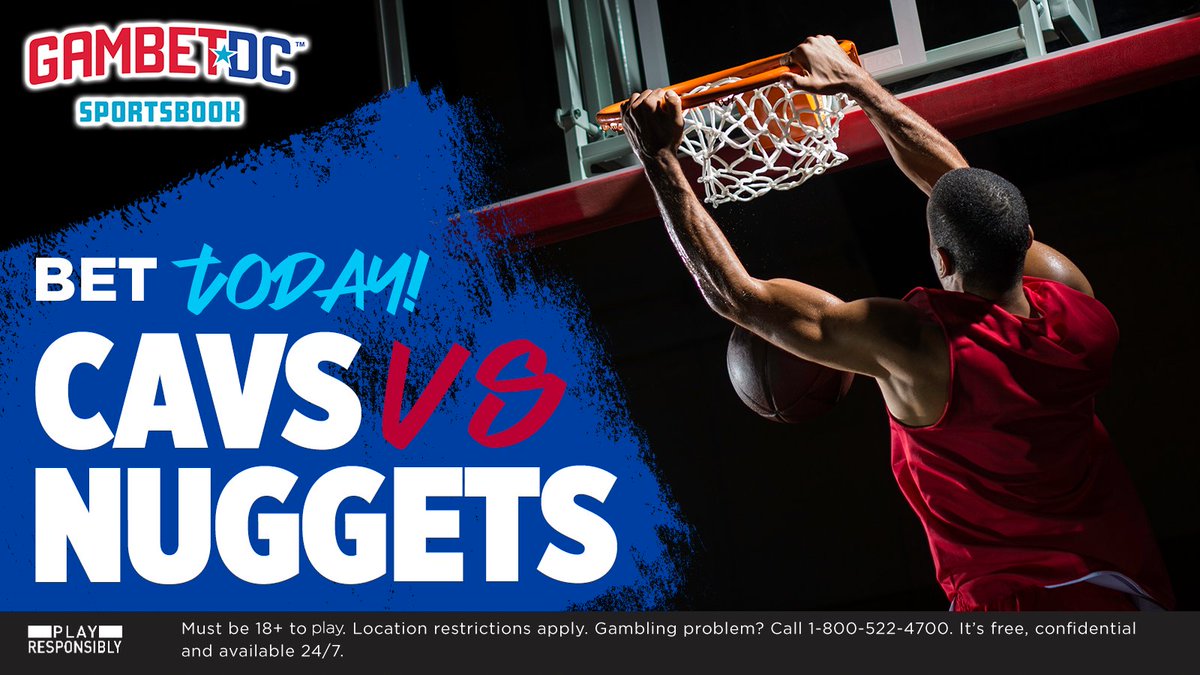 GambetDC's tweet photo. Big Sunday matchup in the Association 👀 🍿 ​

​Two top teams square-off...are you backing the Cavs or Nuggets?

📲 : https://t.co/yAvNCKwzrZ https://t.co/ohFzS41kui