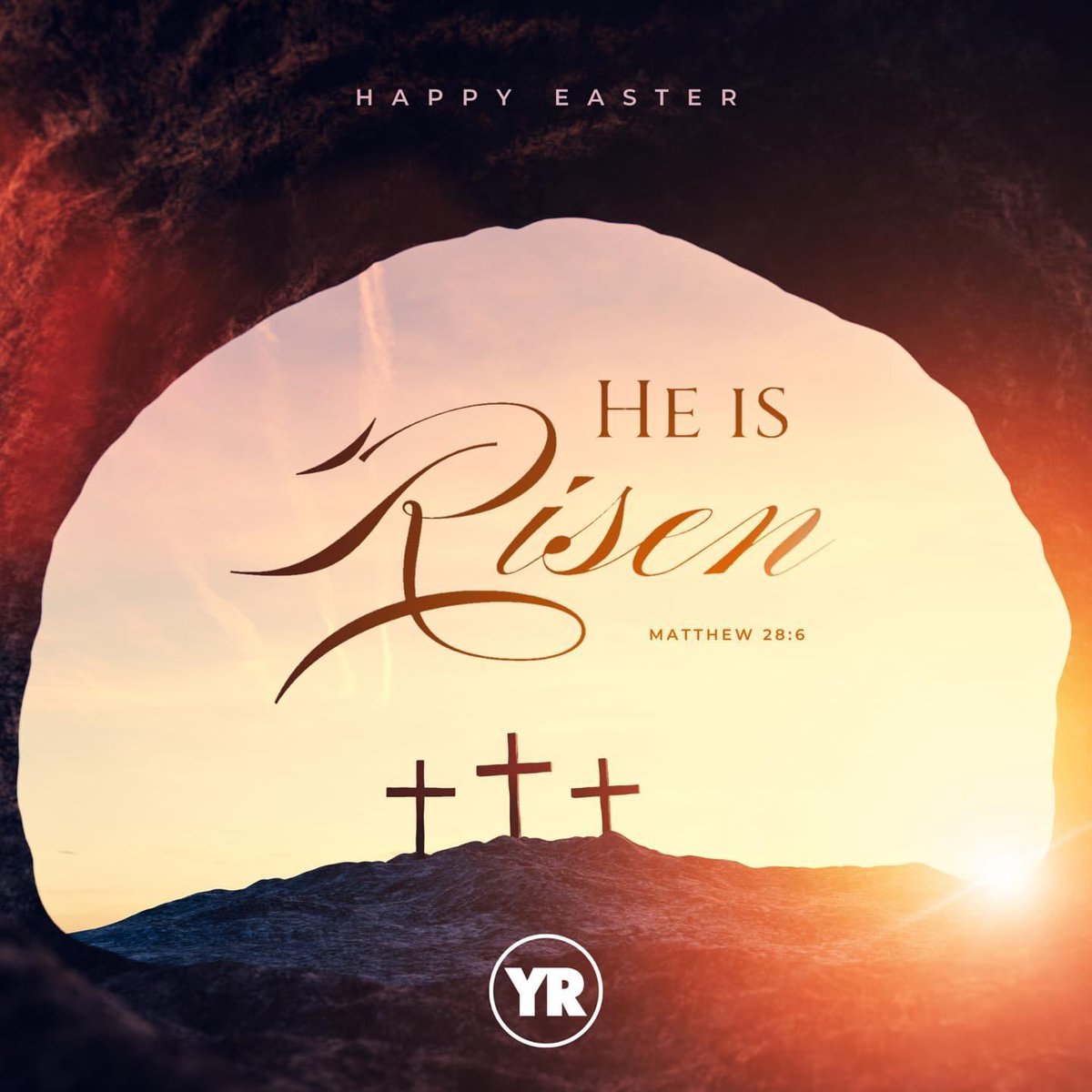 He is risen! Wishing you a blessed and joyful Easter!