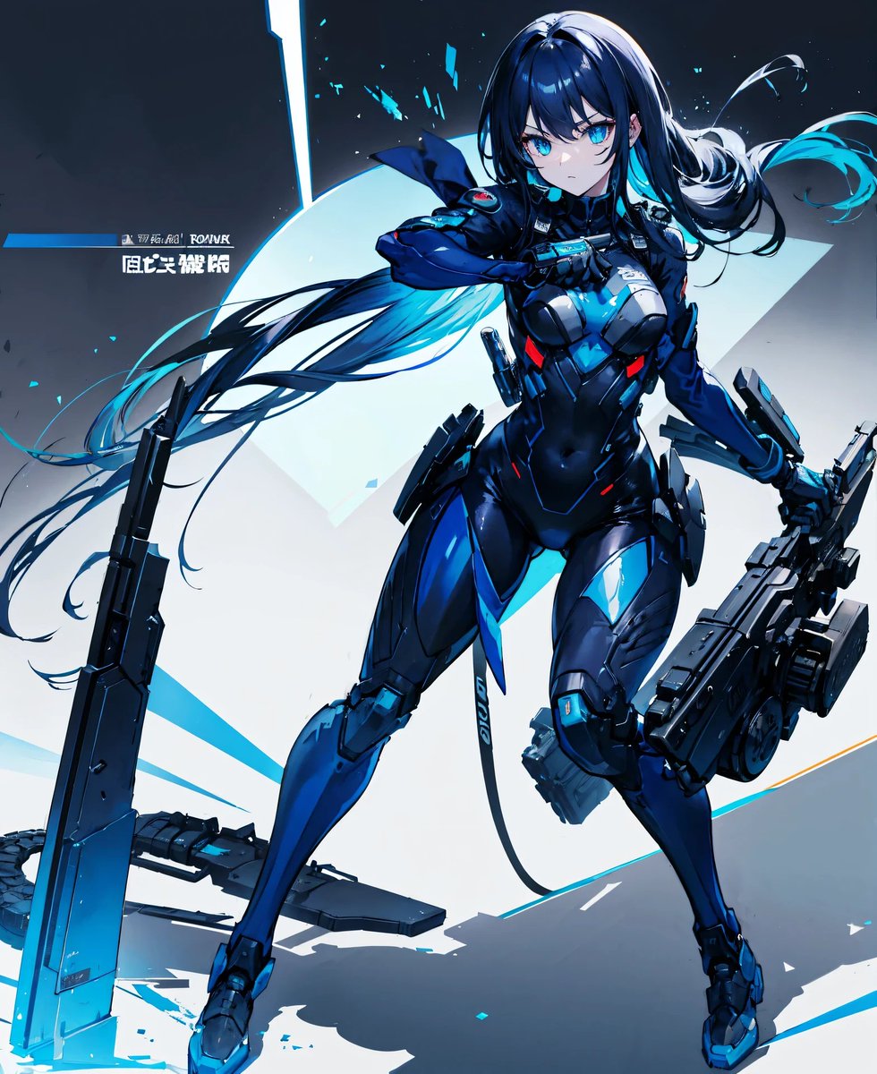 BluePilotSuit's tweet photo. A girl who wears a cyber suit and fights.
#BlueCyberSuit
#BlueCyber
#aiart #aiartwork #CyberSuit #AI #AIイラスト #AIillustration
#BlueCyberSuit20230401 https://t.co/c1icc7Jucm