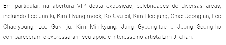 PortalJoonGiBR's tweet photo. 📰| 29.03.24 - Matéria da KTN destaca o vídeo postado no Youtube com algumas entrevistas com os convidados da inauguração da exposição de arte do ator #JiChan, coestrela do patrão em #AgainMyLife, entre eles o JG.

🔗https://t.co/2m0hz3qvPB

#LeeJoonGi #이준기 https://t.co/roZniqK2Mh
