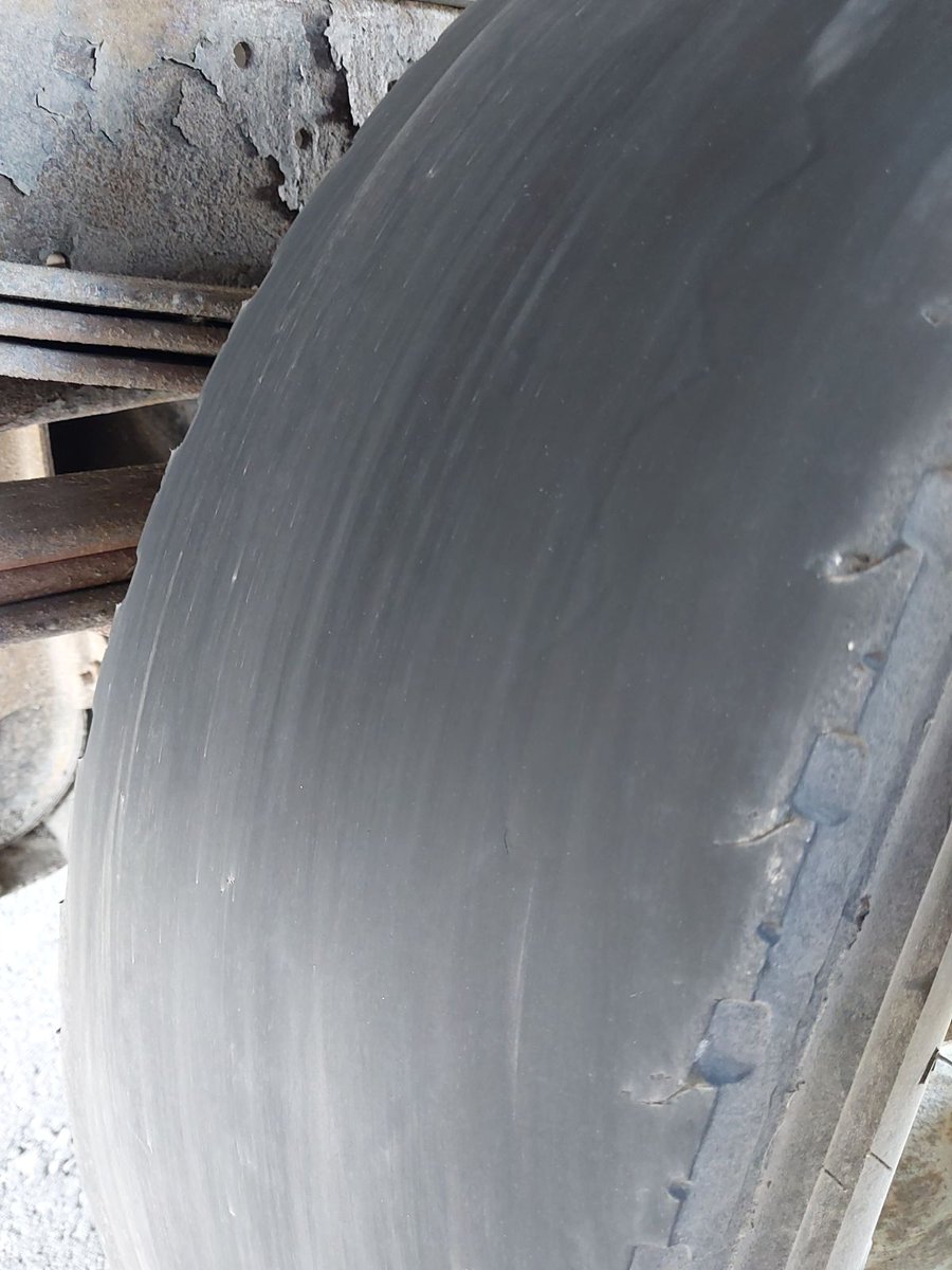 OPP_CR's tweet photo. As smooth as an Easter Egg. Commercial vehicle driver and company charged after numerous equipment violations located on transport truck. #slickisntsafe #safevehicle #roadsafety #easter2024 #CaledonOPP @TownOfCaledon ^im https://t.co/PYjRFkY67L