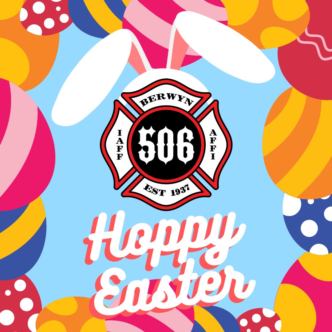 For all Berwynites celebrating today, from our family to yours, Happy Easter! #Local506Cares 👍🐰👨‍🚒 #TuNosImportas 💛