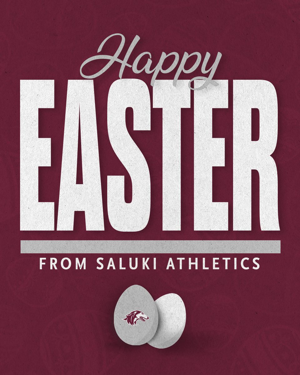 Happy Easter, Salukis! 🐰