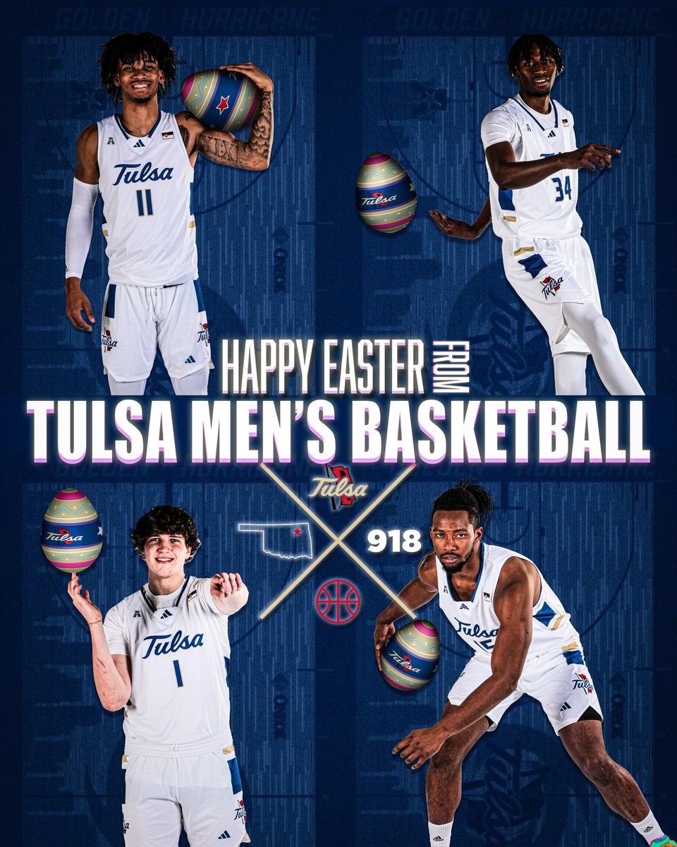TUMBasketball's tweet image. Happy Easter, TU family!🐣🐰🪺 #reigncane #loyalalwaystrue