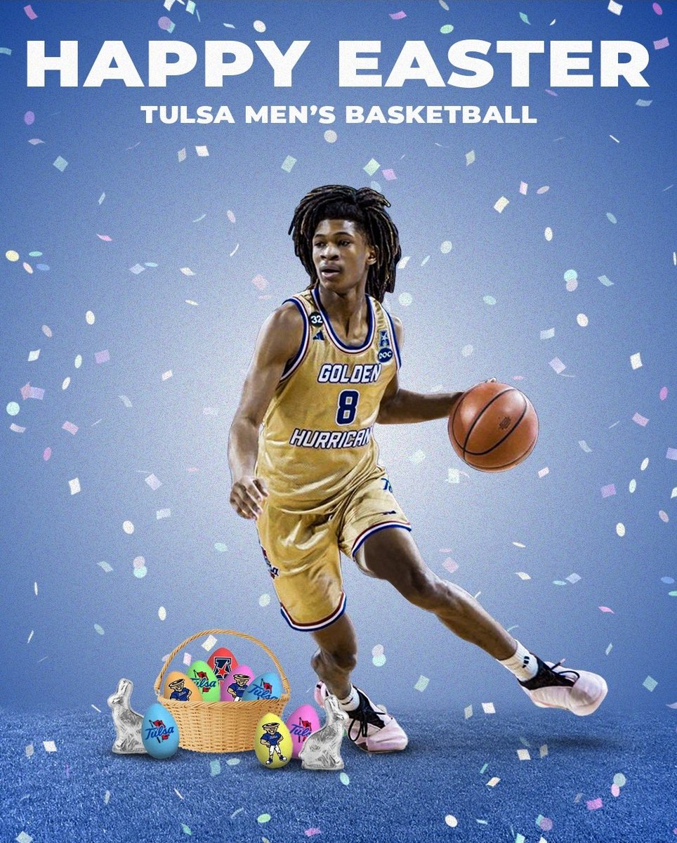 TUMBasketball's tweet image. Happy Easter, TU family!🐣🐰🪺 #reigncane #loyalalwaystrue