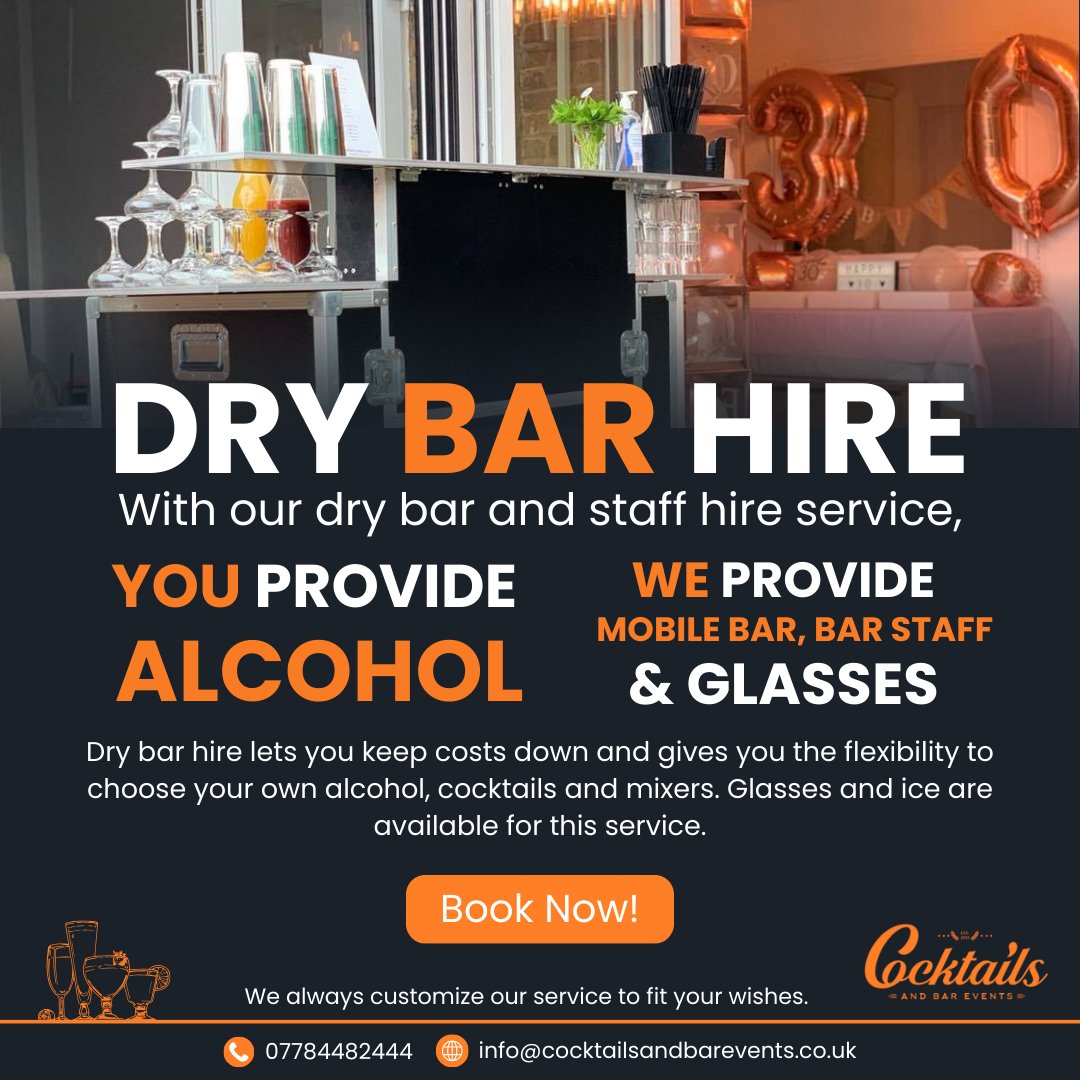 EventsCocktail's tweet image. Hiring a mobile bar service for your event is an affordable and convenient option that can add a touch of sophistication and professionalism to your event. Whether you are planning a wedding, birthday party, retirement celebration, or any other kind of event.