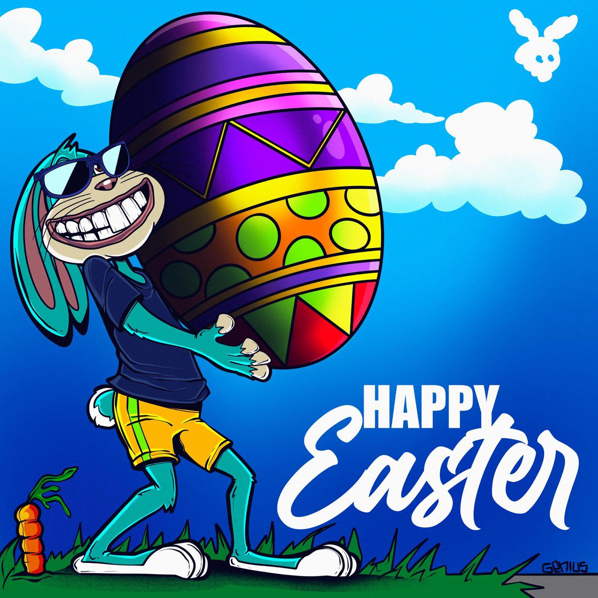MadHareSociety's tweet photo. 🐰 Wishing you a joyous Easter from the @MadHareSociety &amp; @PsychoKittiesOG communities! 

🥚 May your day be filled with happiness, laughter, and cherished moments with family and friends. 🌷 
#MH4LIFE #PK4LIFE 🐰😼 #HappyEaster #CommunityLove https://t.co/AE5KHcWfAg