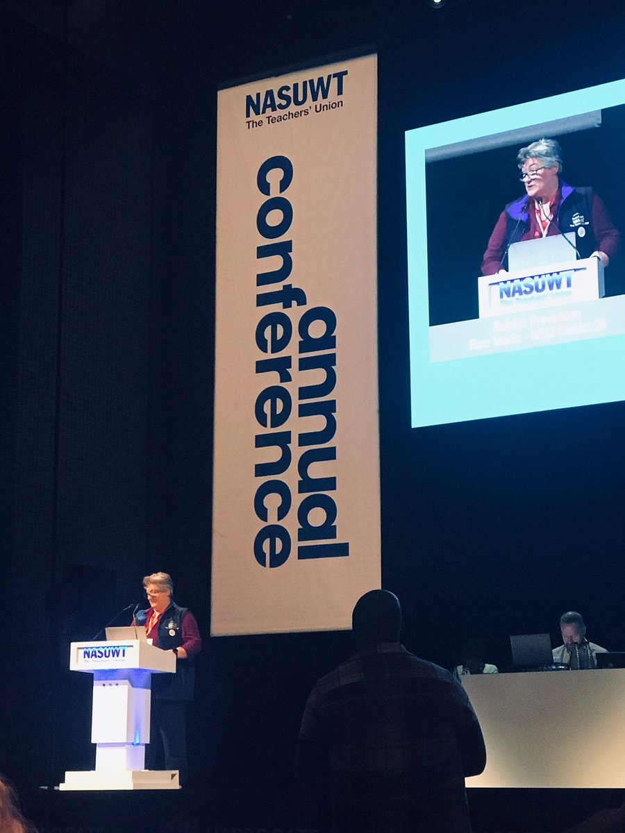 Wow what an amazing conference #nasuwt #nasuwt24 
bbc.co.uk/news/education… 
We need to let the government know that teachers mental health needs protecting.