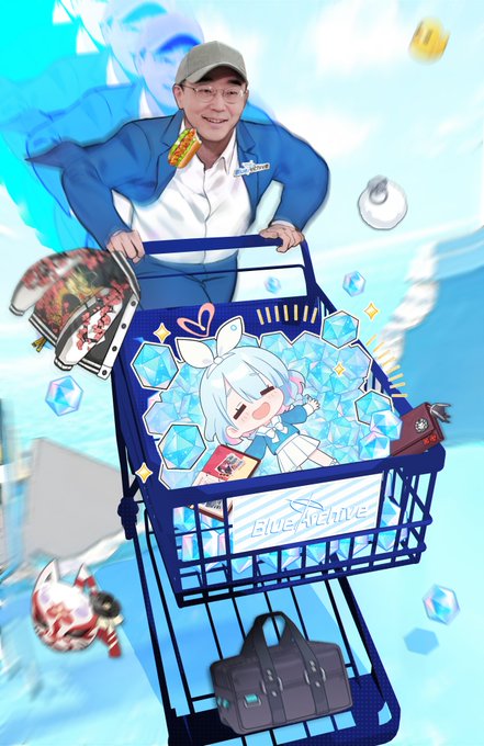 블아 하는 지인들 말 듣고 만들어본 짤

#블루아카이브 